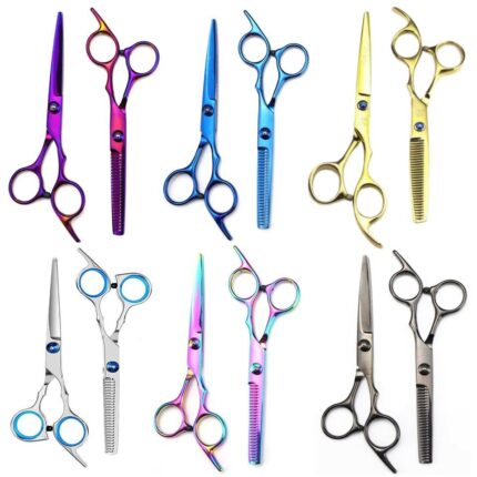 전문가용 6인치 미용 가위(1세트 랜덤 발송) / 헤어 고급 이발사