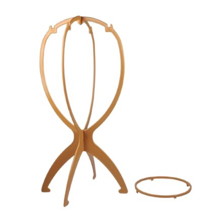 가발 걸이(주황색) / 거치대 보관 수납 스탠드 미용실 전시 미용 헤어