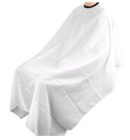 아동 미용실 가운(흰색) / 헤어샵 이발보 염색 파마 커트 방수
